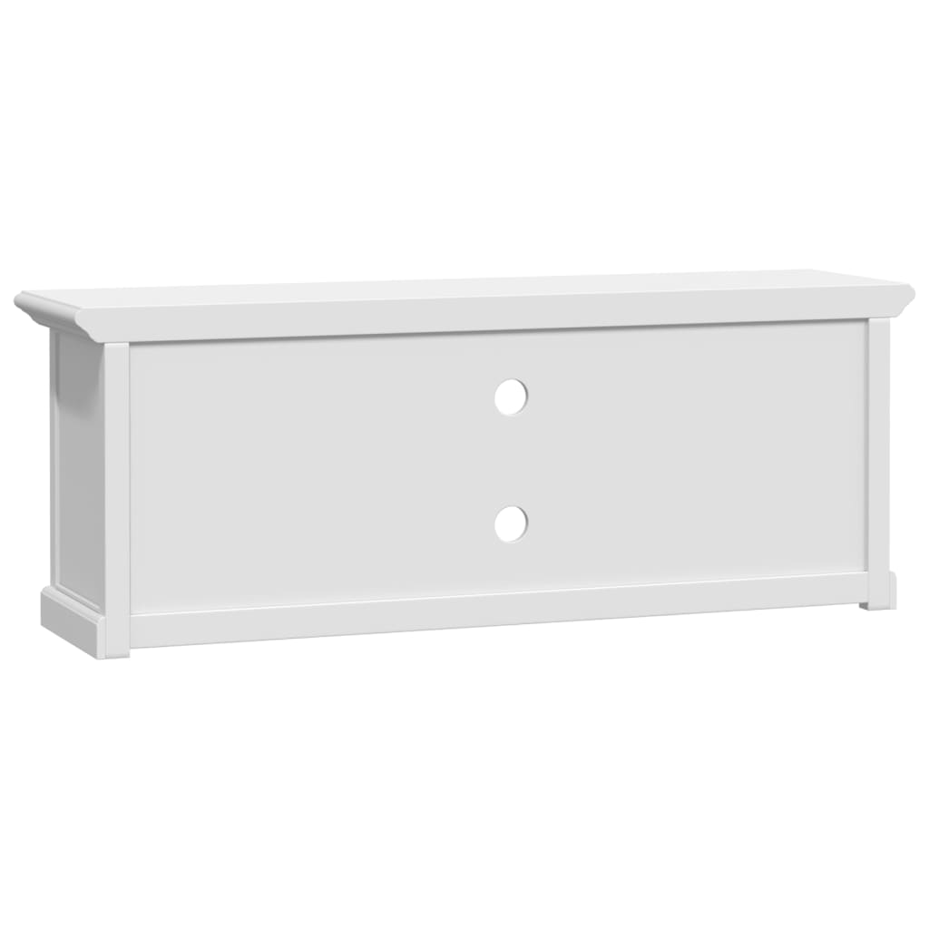 Meuble TV blanc 110x30x41 cm bois d'ingénierie Meubles TV vidaXL   
