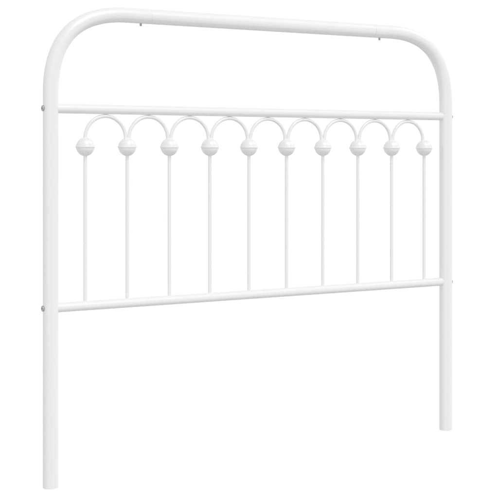 Tête de lit métal blanc 100 cm - XIOS