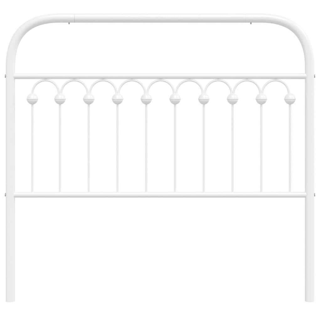 Tête de lit métal blanc 100 cm - XIOS