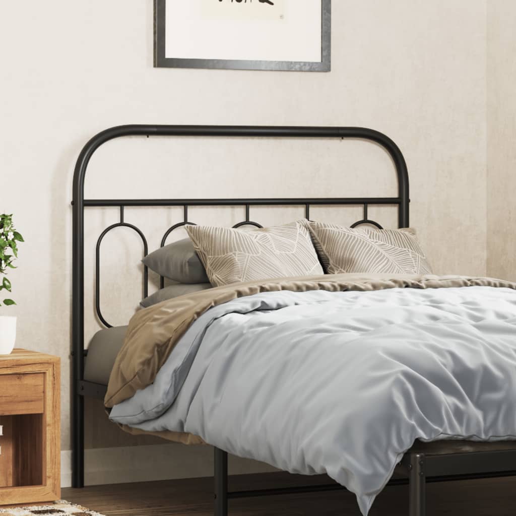 Tête de lit métal noir 107 cm - XIOS