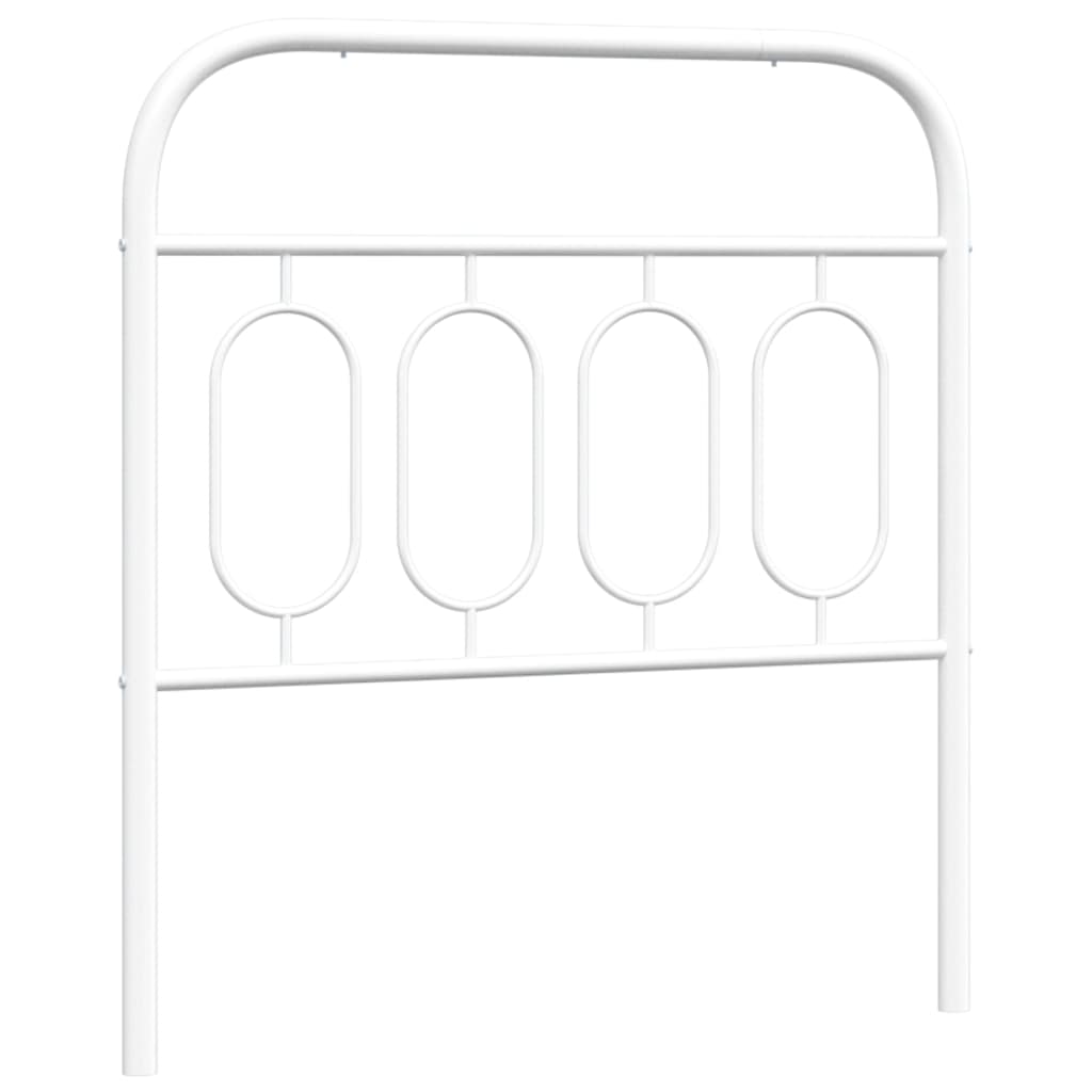 Tête de lit métal blanc 90 cm - XIOS