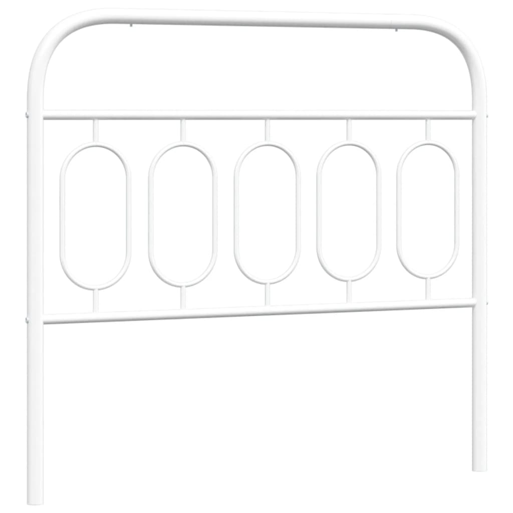 Tête de lit métal blanc 100 cm - XIOS