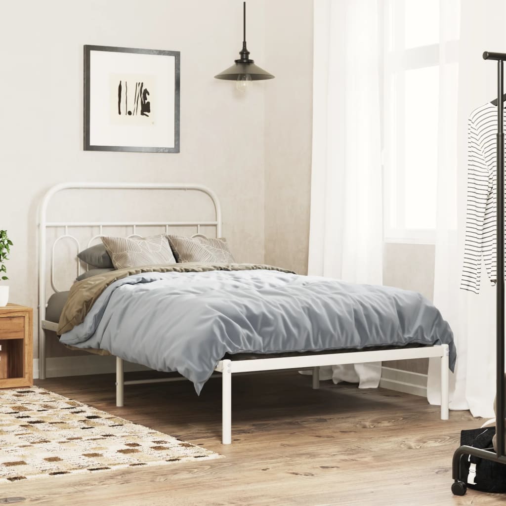 Tête de lit métal blanc 100 cm - XIOS