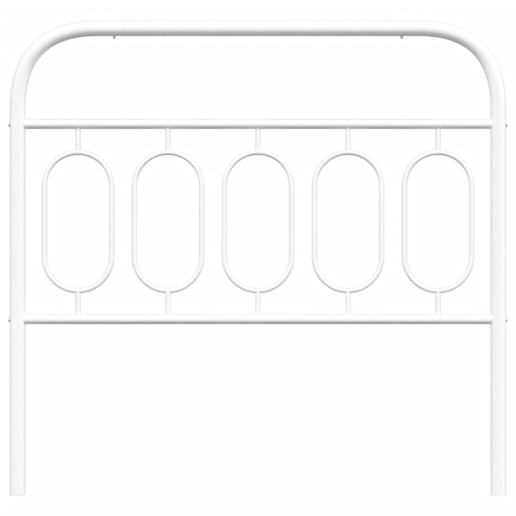 Tête de lit métal blanc 100 cm - XIOS