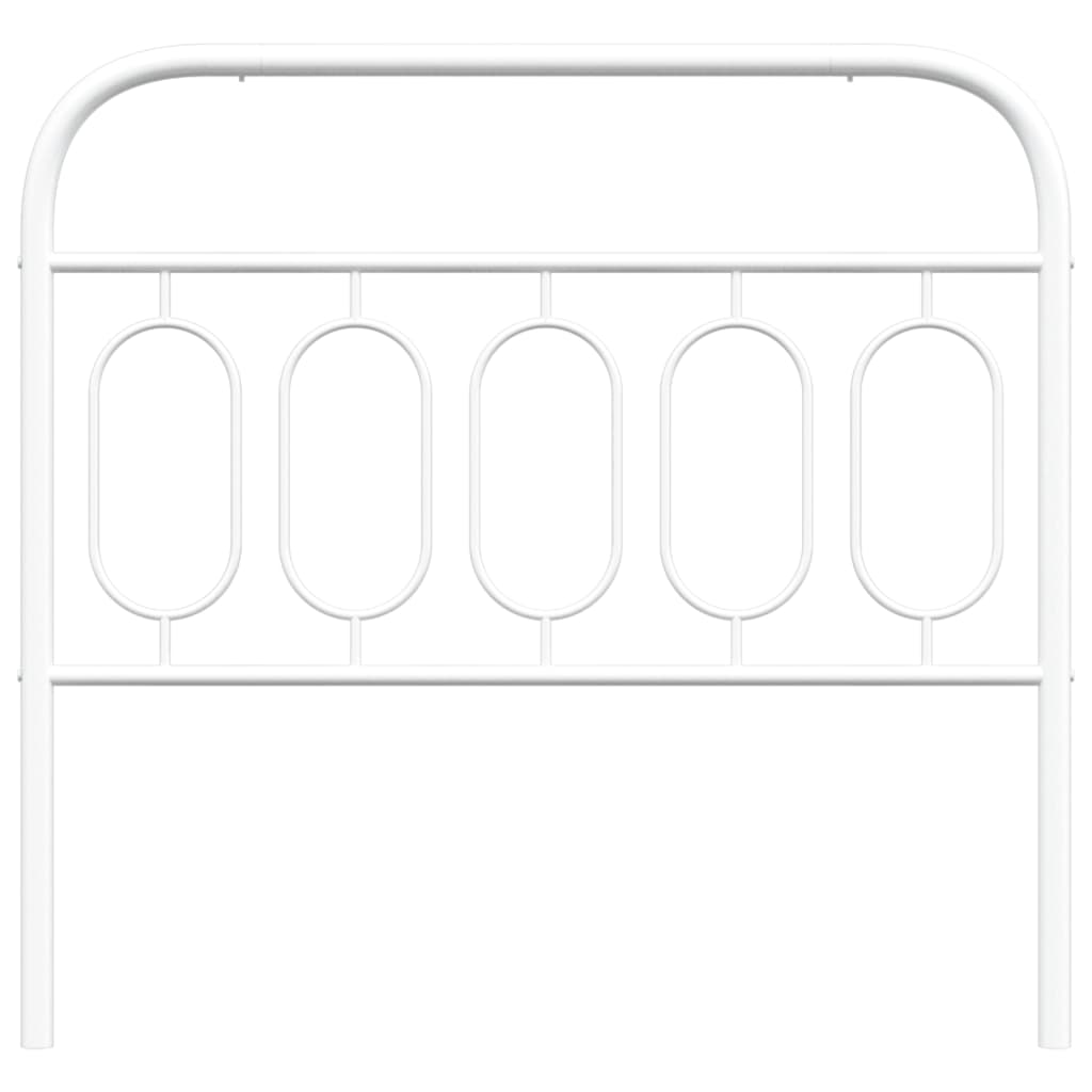 Tête de lit métal blanc 100 cm - XIOS