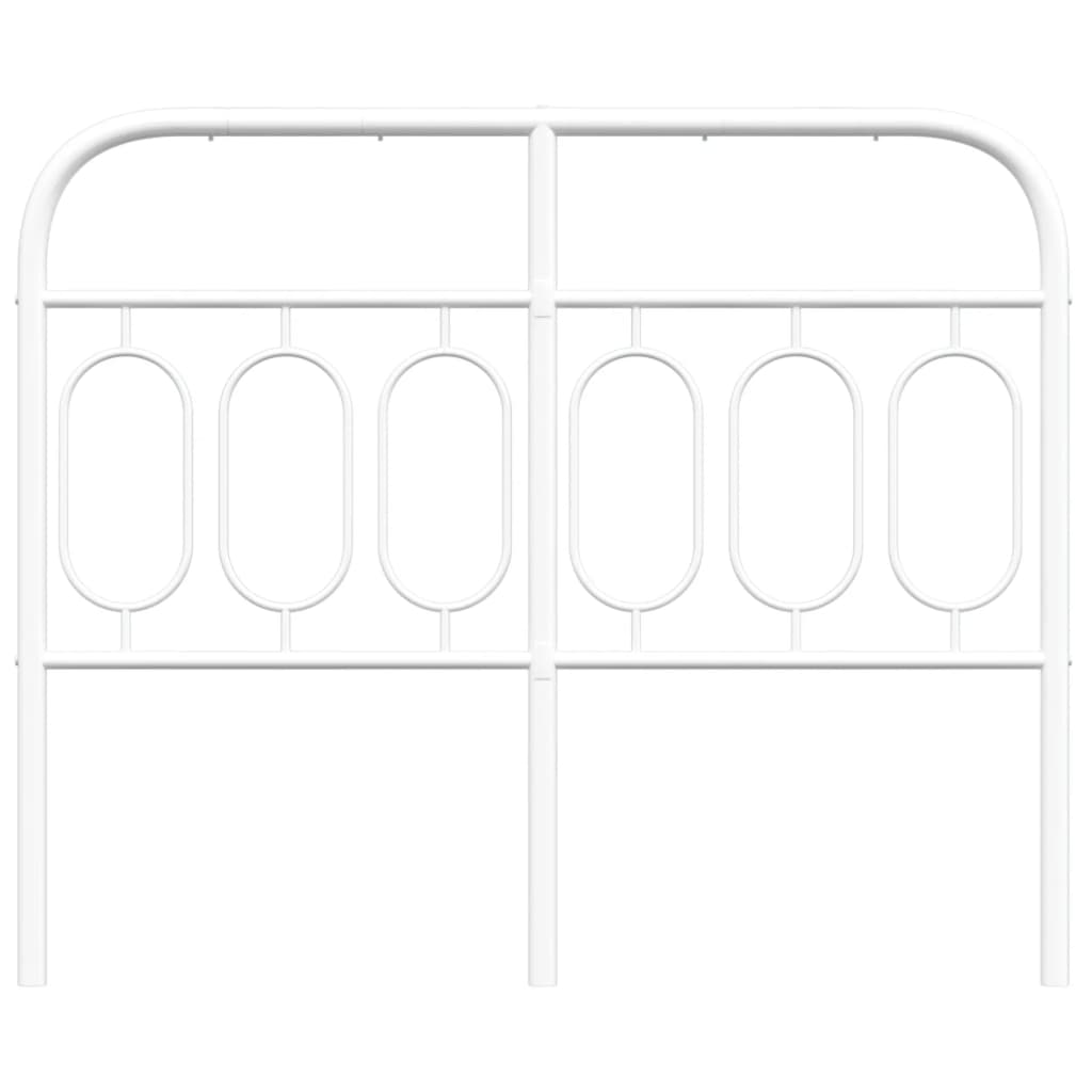 Tête de lit métal blanc 120 cm - XIOS