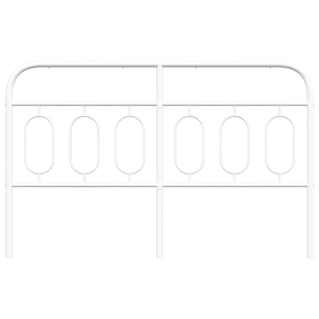 Tête de lit métal blanc 140 cm - XIOS