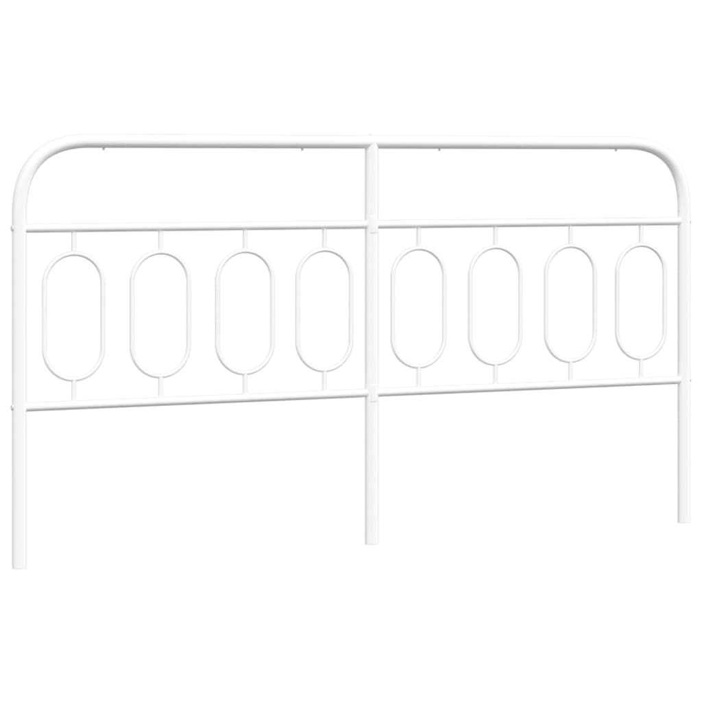 Tête de lit métal blanc 160 cm - XIOS