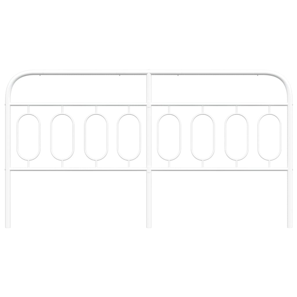 Tête de lit métal blanc 160 cm - XIOS