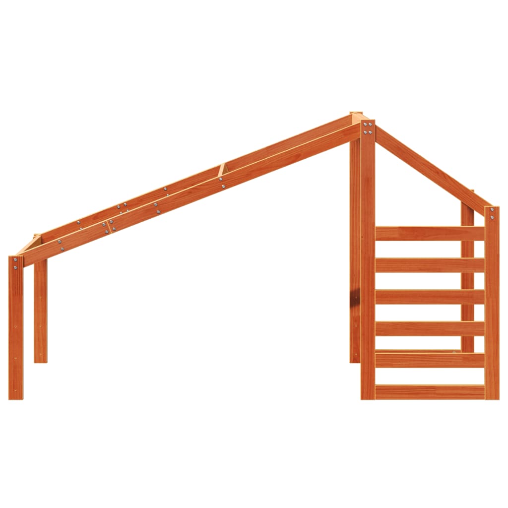 Toit de lit pour enfants 198x87x113 cm bois de pin massif