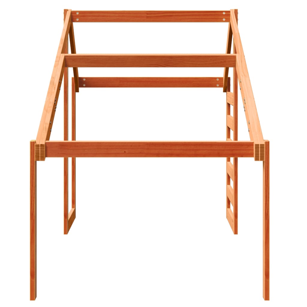 Toit de lit pour enfants 198x87x113 cm bois de pin massif