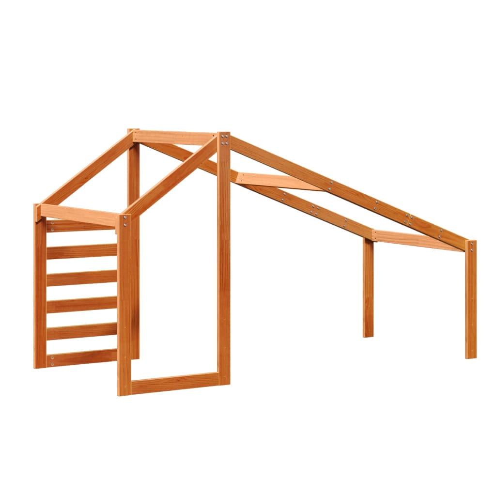Toit de lit pour enfants 198x87x113 cm bois de pin massif