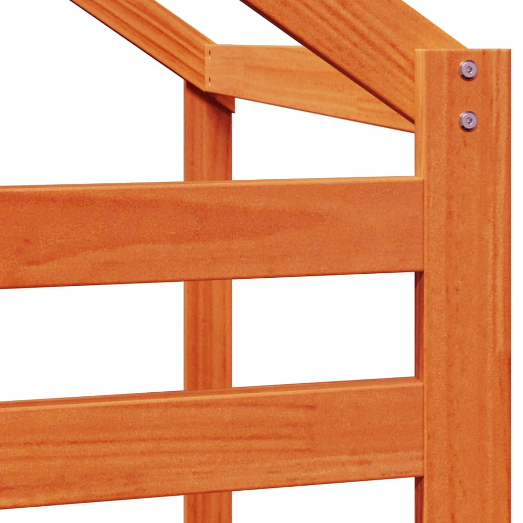 Toit de lit pour enfants 198x87x113 cm bois de pin massif
