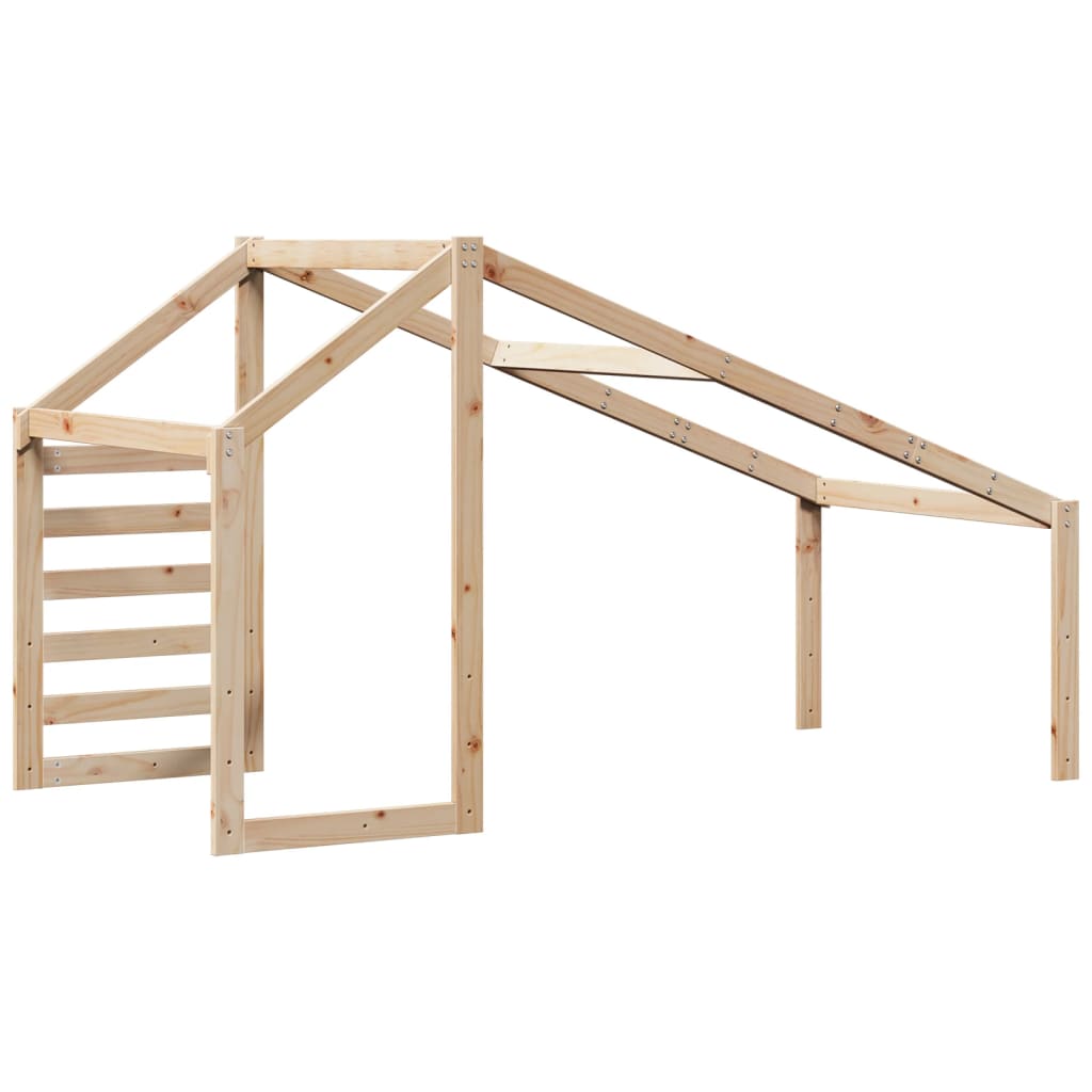 Toit de lit pour enfants 188x82x113 cm bois de pin massif - XIOS