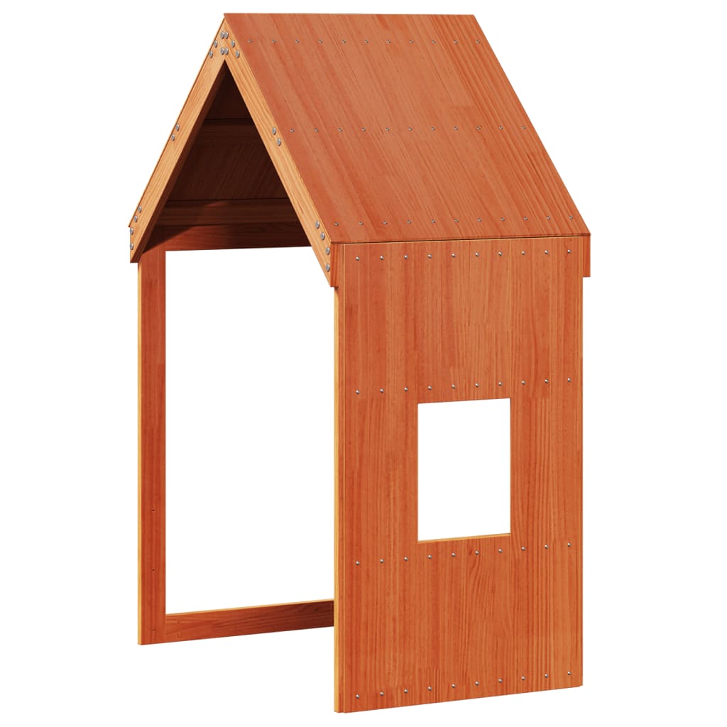 Toit de lit pour enfants 60x99x139,5 cm bois de pin massif
