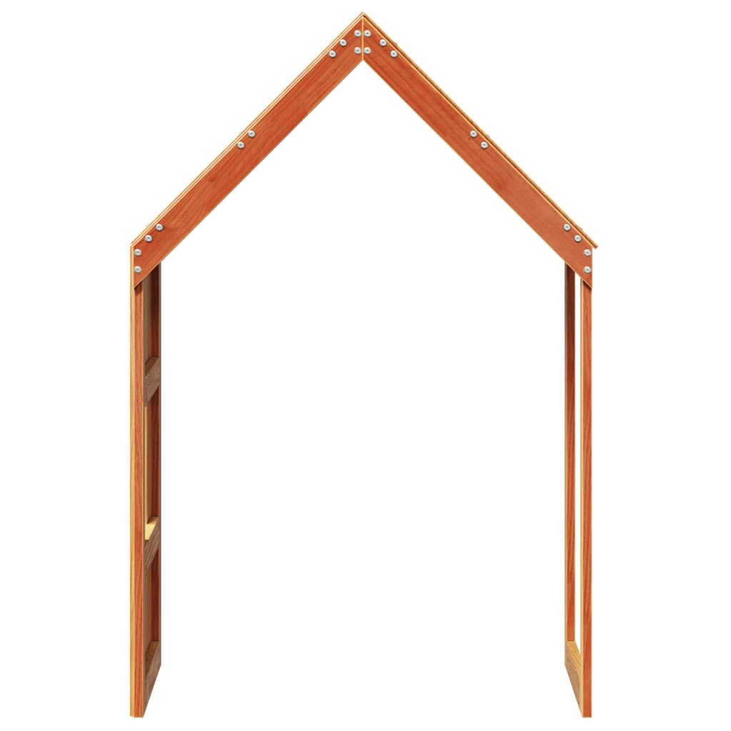 Toit de lit pour enfants 60x99x139,5 cm bois de pin massif