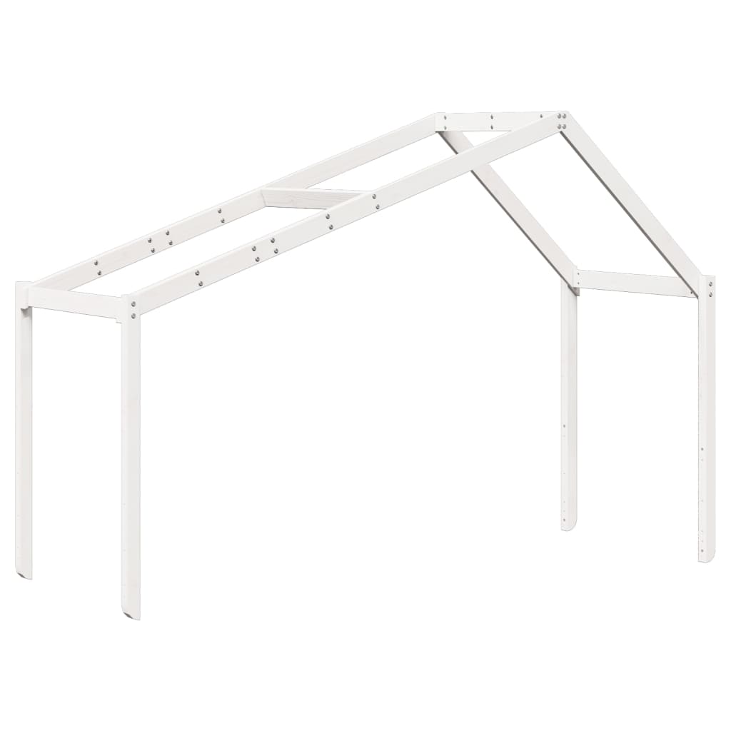 Toit de lit pour enfants 213x95,5x144,5 cm bois de pin massif