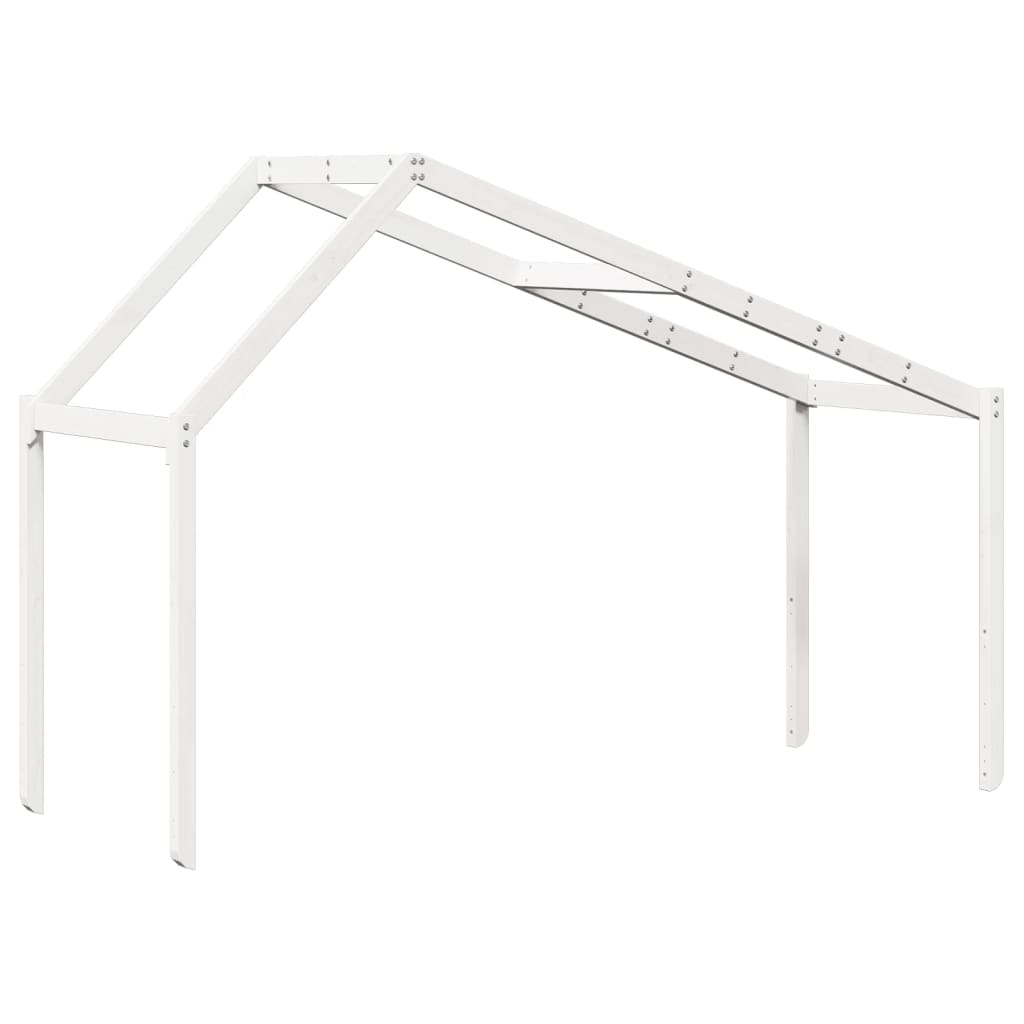 Toit de lit pour enfants 213x95,5x144,5 cm bois de pin massif