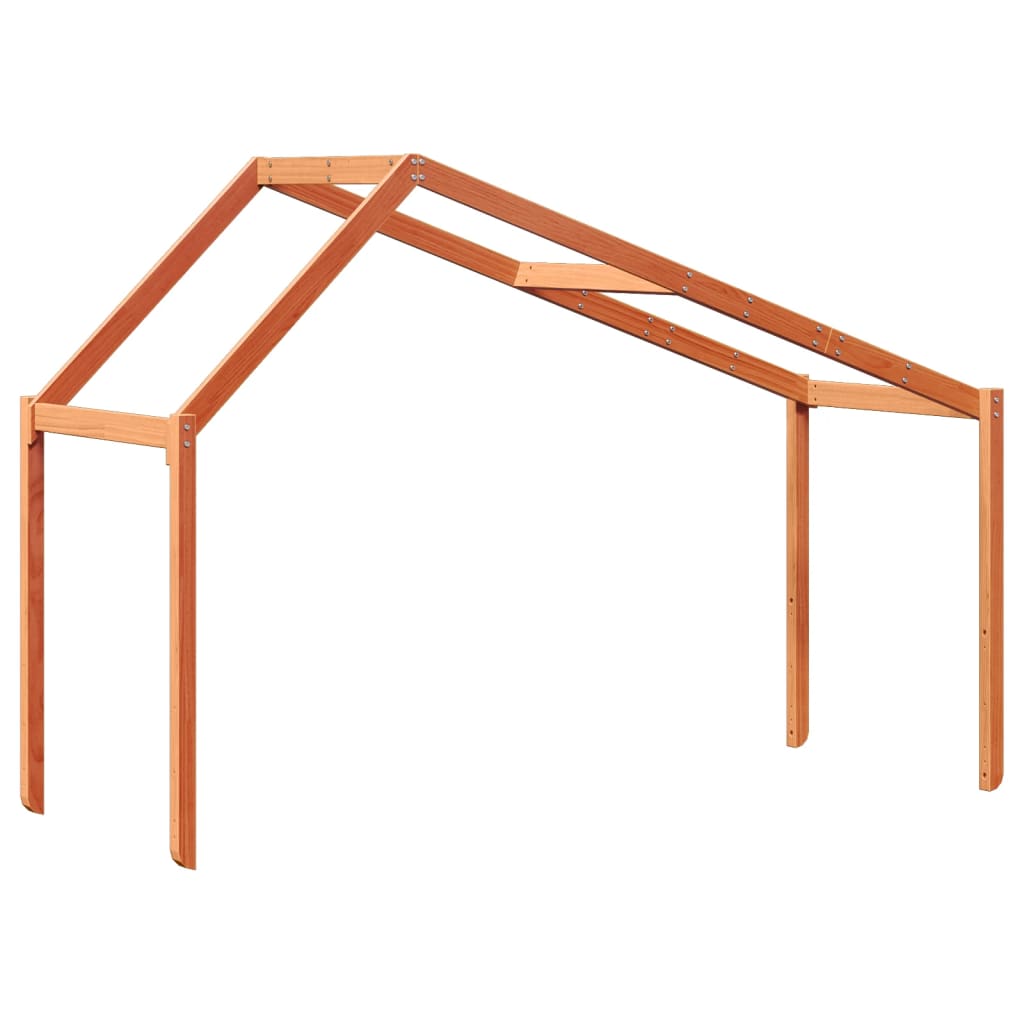 Toit de lit pour enfants 213x95,5x144,5 cm bois de pin massif - XIOS