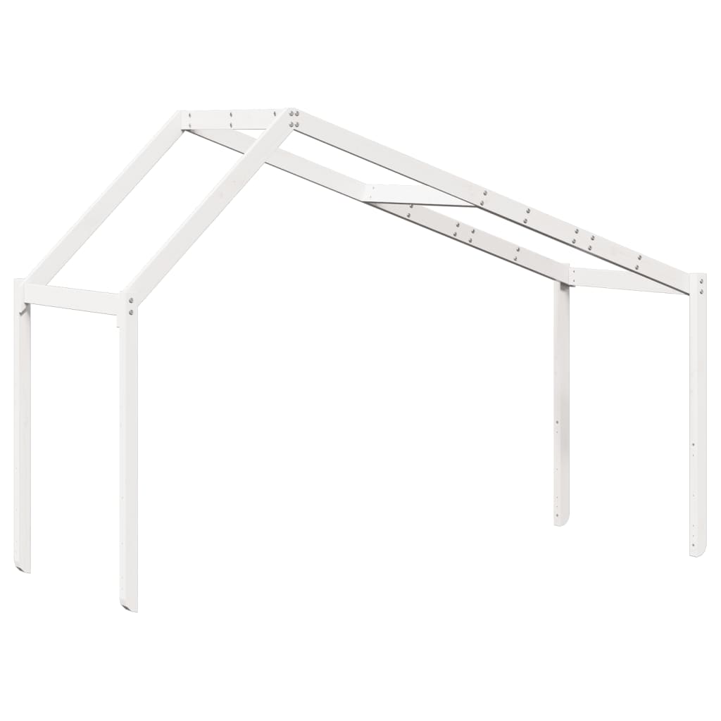 Toit de lit pour enfants 203x80,5x142 cm bois de pin massif - XIOS