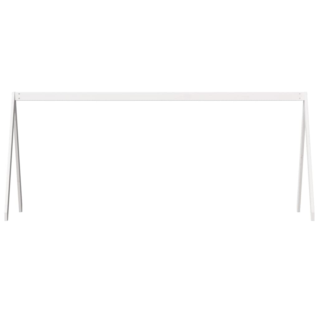Toit de lit pour enfants 209x95,5x88 cm bois de pin massif