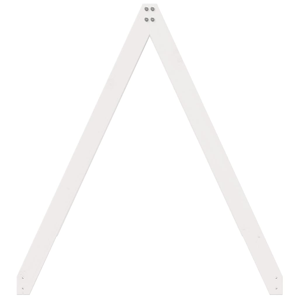 Toit de lit pour enfants 209x95,5x88 cm bois de pin massif