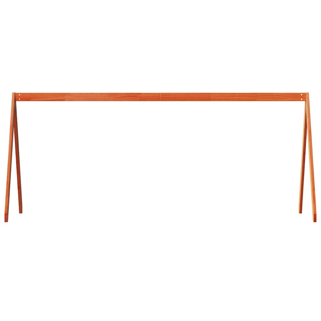 Toit de lit pour enfants 209x95,5x88 cm bois de pin massif