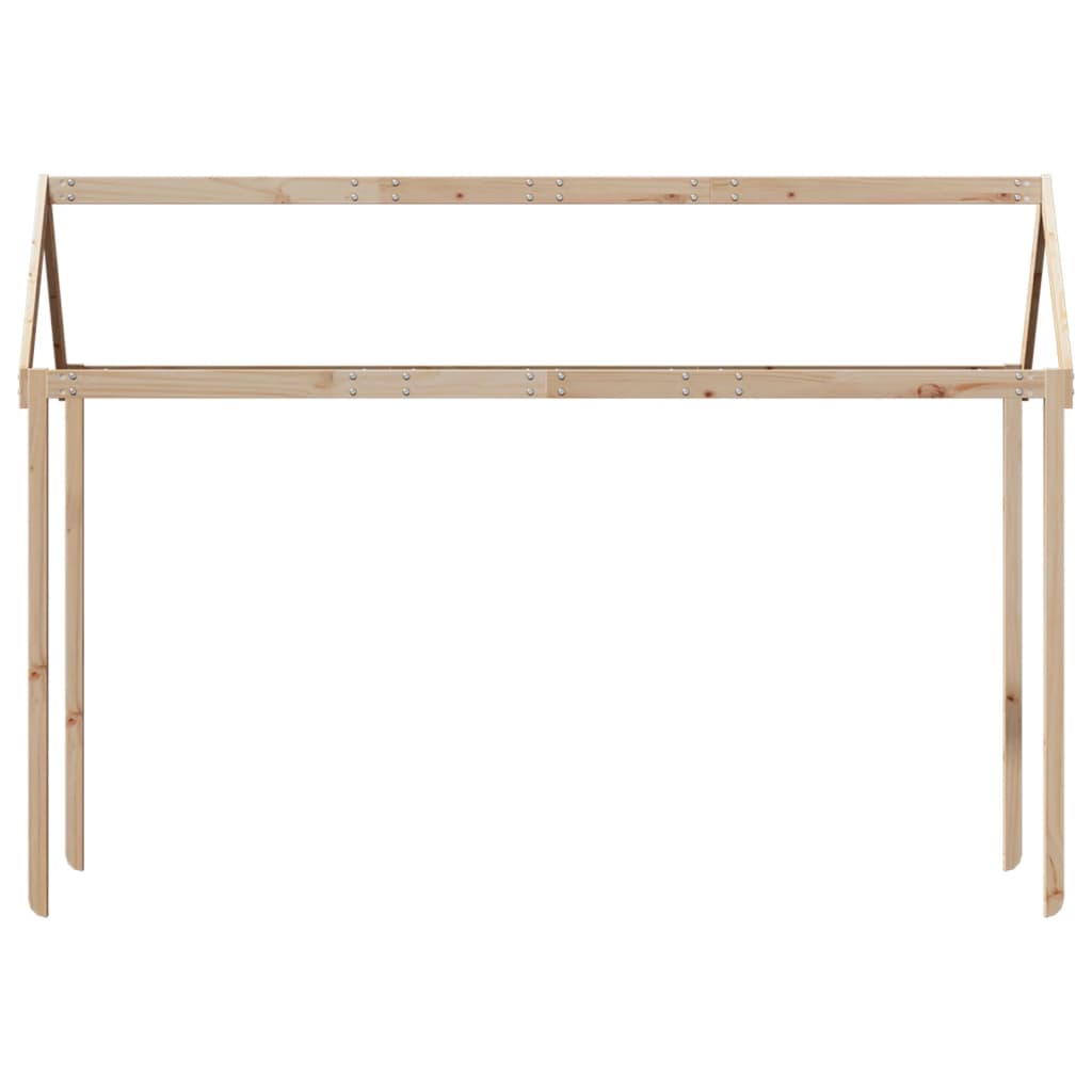 Toit de lit pour enfants 217x95,5x159 cm bois de pin massif