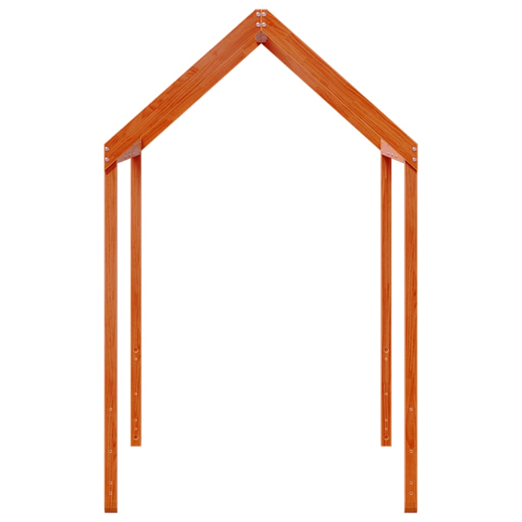 Toit de lit pour enfants 217x95,5x159 cm bois de pin massif - XIOS