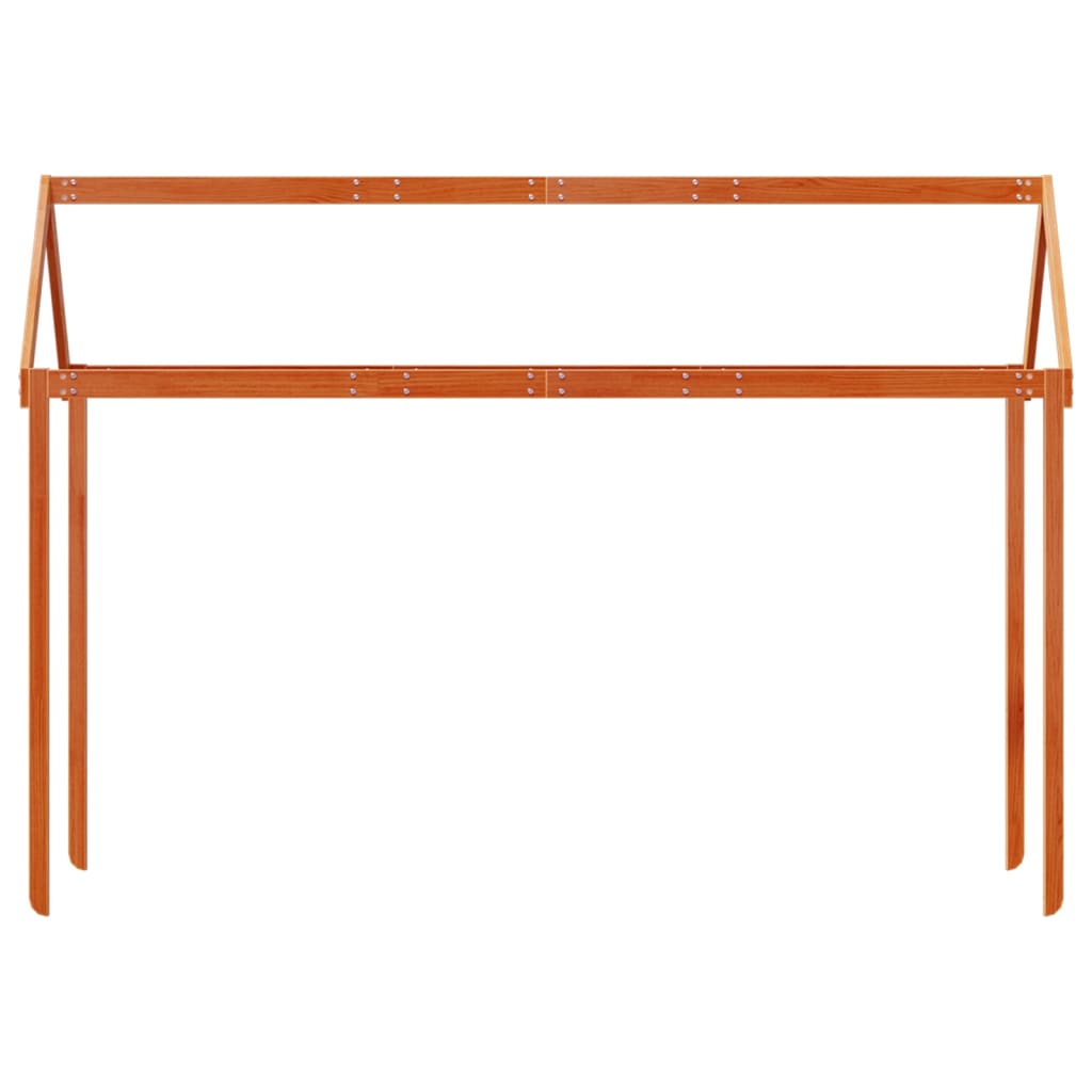 Toit de lit pour enfants 207x95,5x159 cm bois de pin massif
