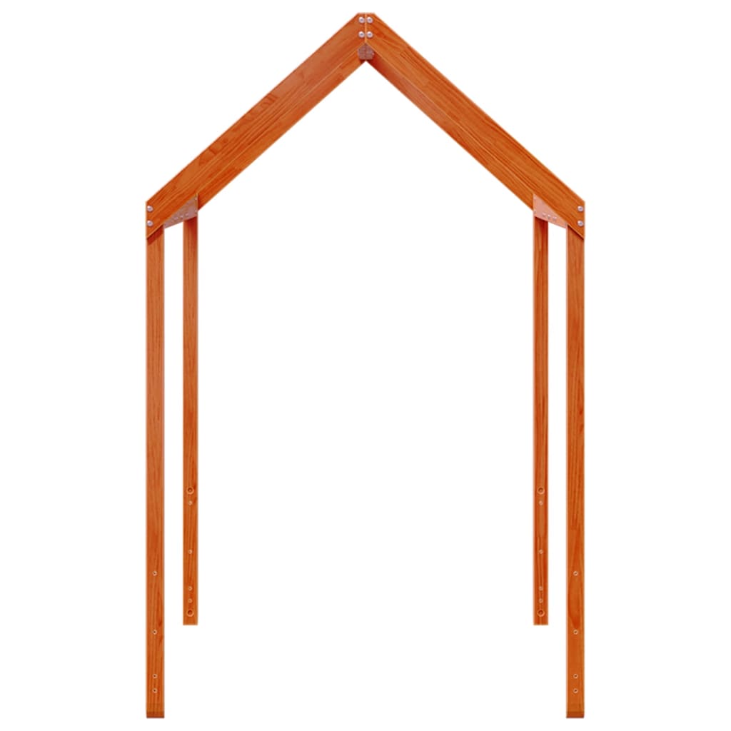 Toit de lit pour enfants 207x95,5x159 cm bois de pin massif