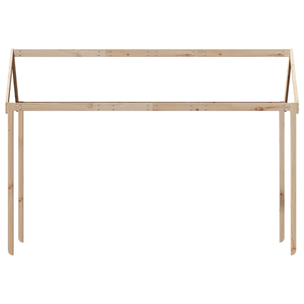 Toit de lit pour enfants 207x80,5x151,5 cm bois de pin massif