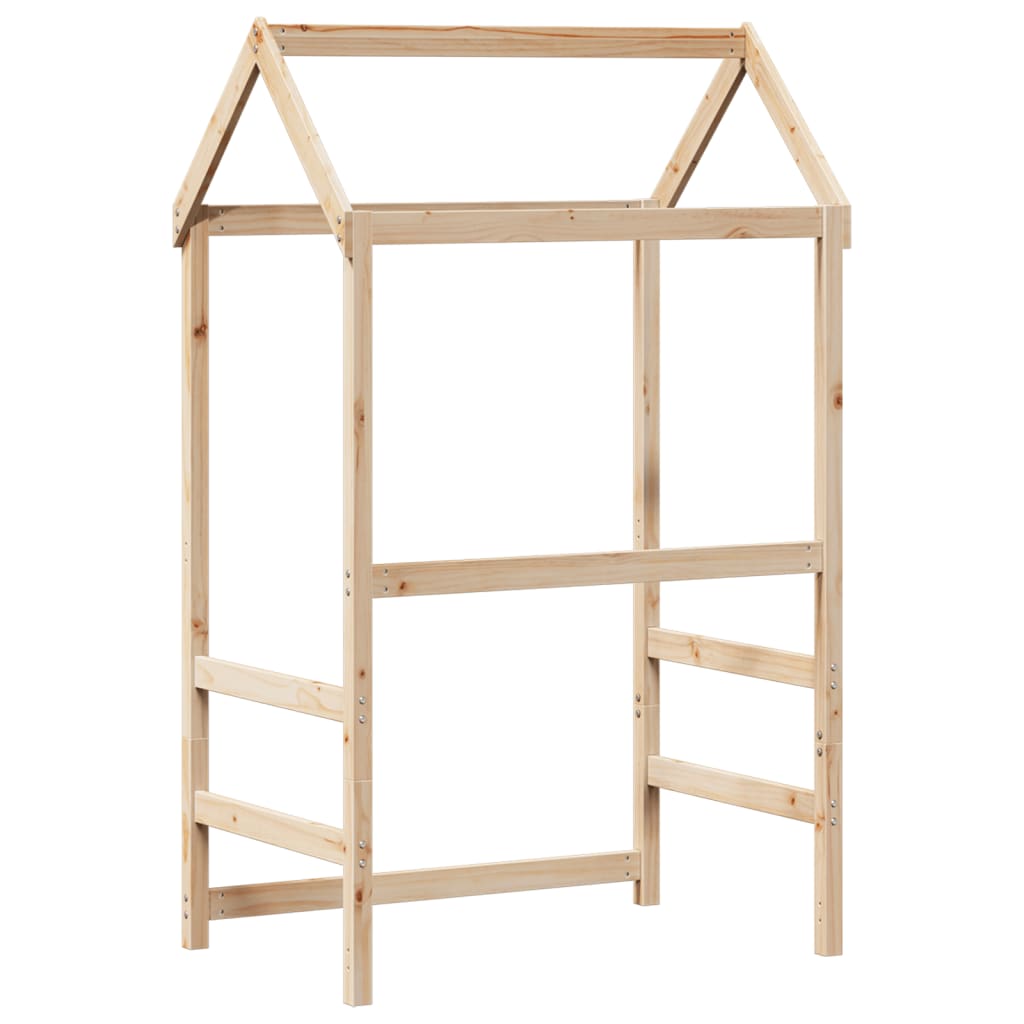Toit de lit pour enfants 118x70x176,5 cm bois de pin massif - XIOS