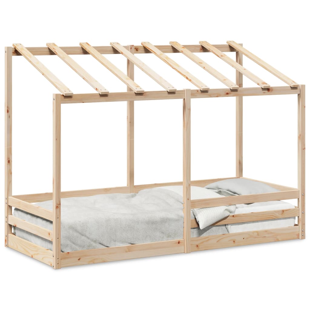 Lit pour enfants sans matelas 75x190 cm bois pin massif - XIOS
