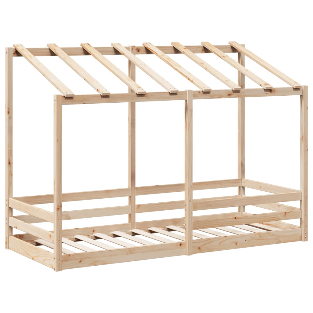 Lit pour enfants sans matelas 75x190 cm bois pin massif - XIOS