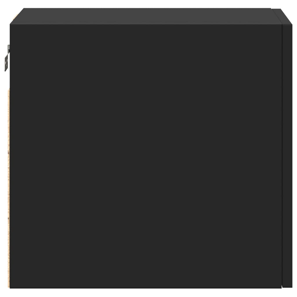 Armoire murale noir 30x42,5x40 cm bois d'ingénierie - XIOS