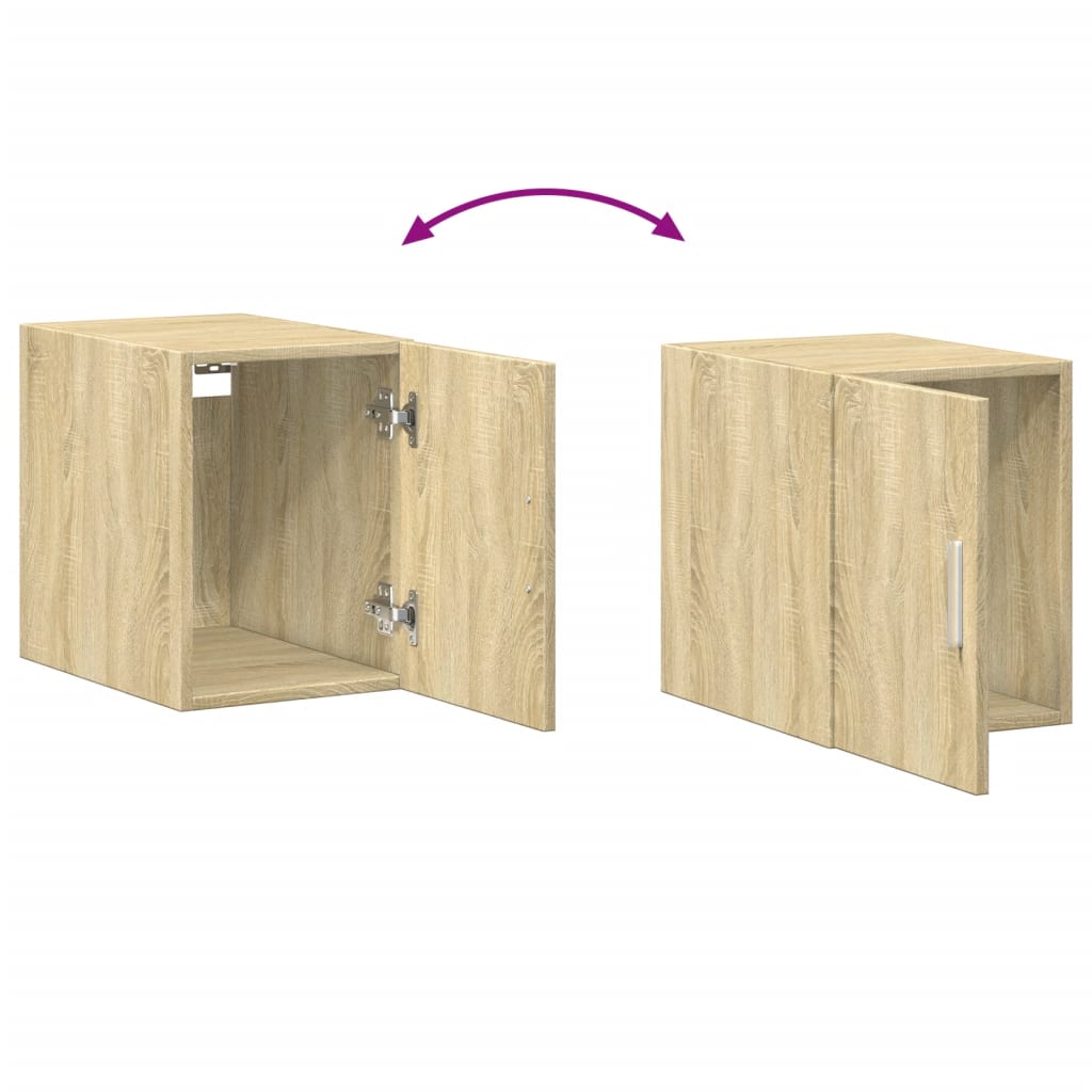 Armoire murale chêne sonoma 30x42,5x40 cm bois d'ingénierie - XIOS