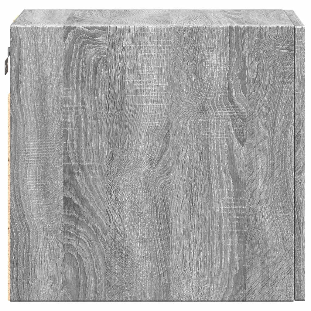 Armoire murale sonoma gris 30x42,5x40 cm bois d'ingénierie - XIOS
