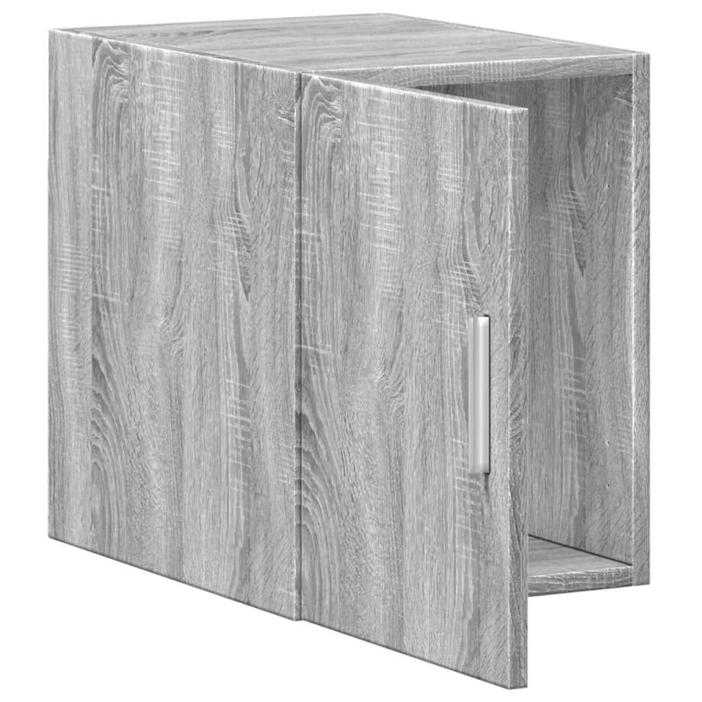 Armoire murale sonoma gris 30x42,5x40 cm bois d'ingénierie - XIOS