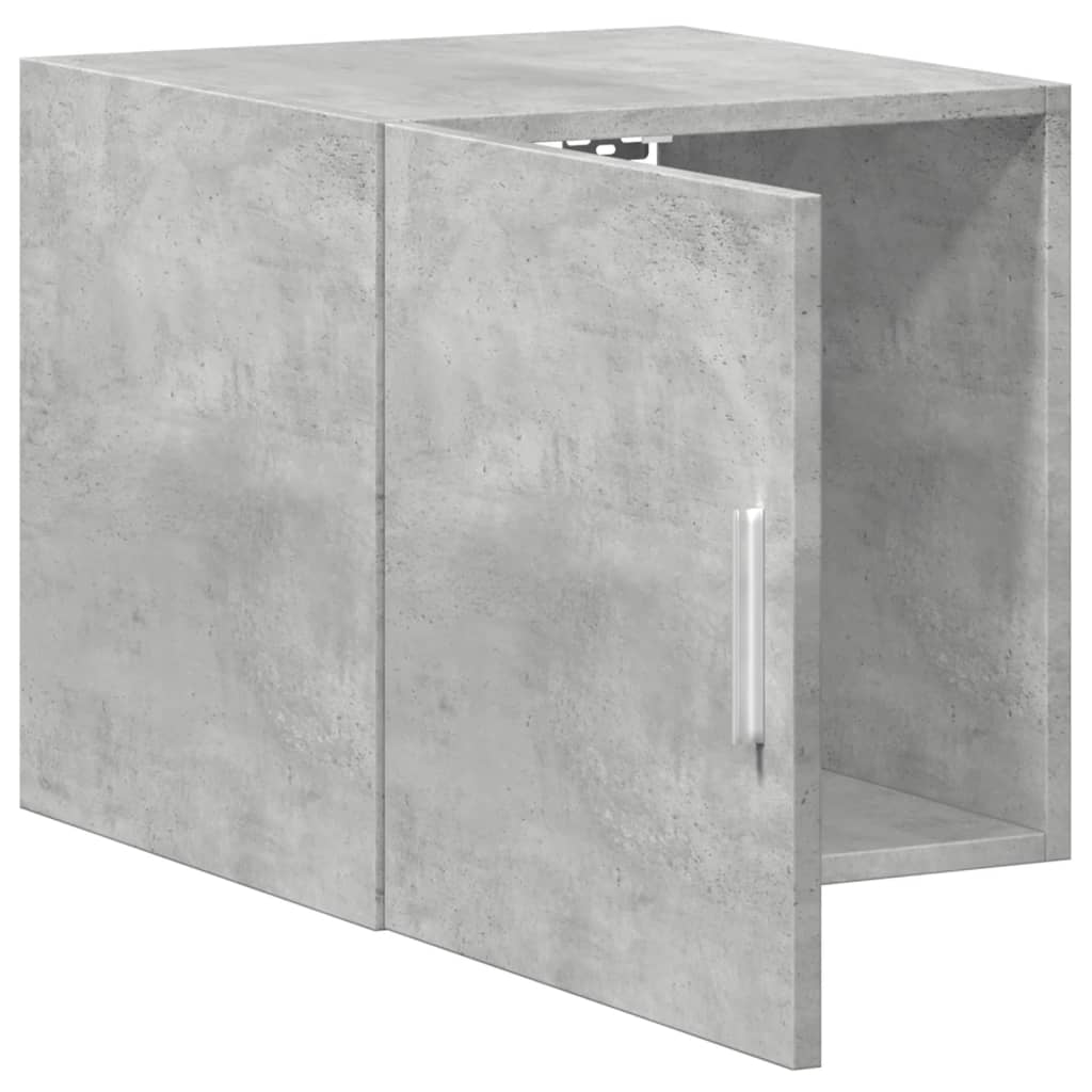 Armoire murale gris béton 40x42,5x40 cm bois d'ingénierie - XIOS