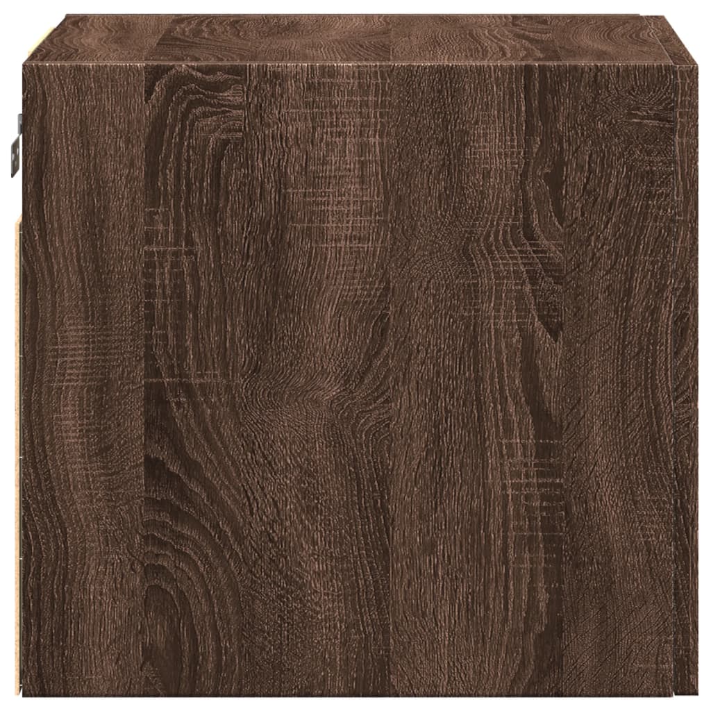 Armoire murale chêne marron 40x42,5x40 cm bois d'ingénierie - XIOS