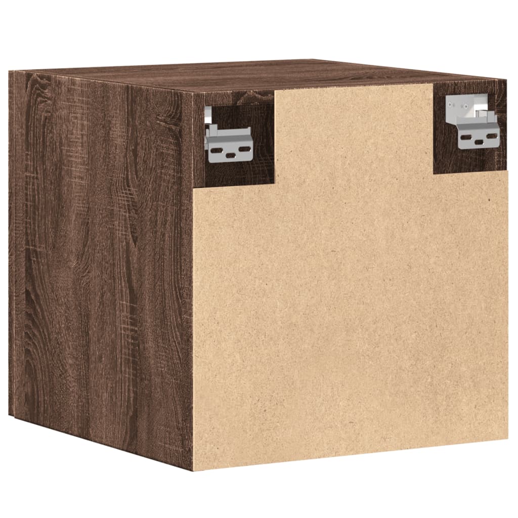 Armoire murale chêne marron 40x42,5x40 cm bois d'ingénierie - XIOS