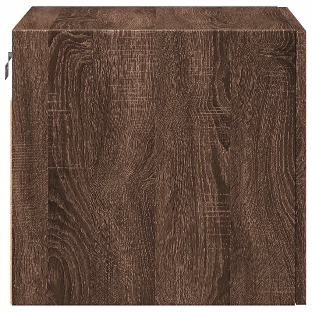 Armoire murale chêne marron 45x42,5x40 cm bois d'ingénierie - XIOS