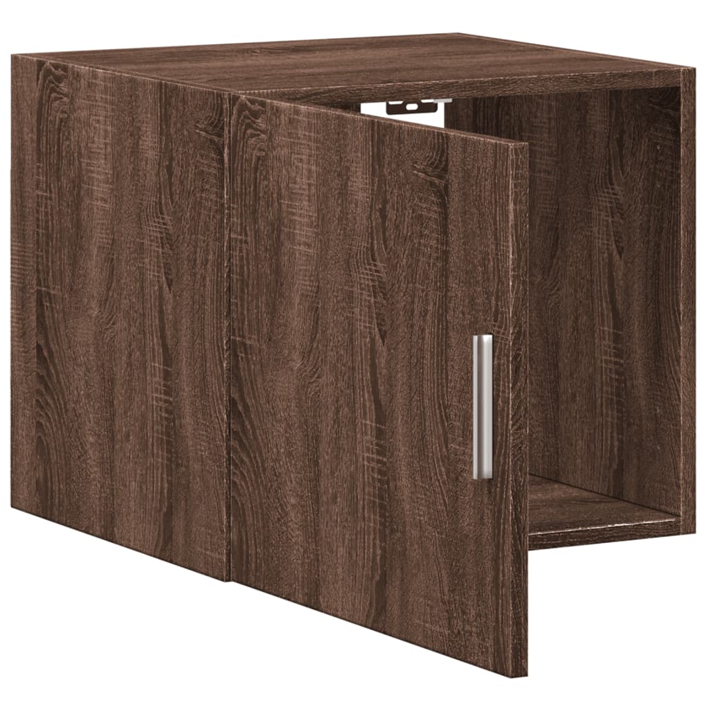 Armoire murale chêne marron 45x42,5x40 cm bois d'ingénierie - XIOS