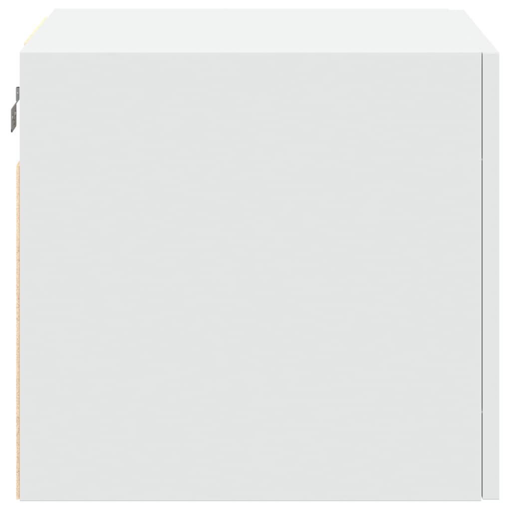 Armoire murale blanc 50x42,5x40 cm bois d'ingénierie - XIOS