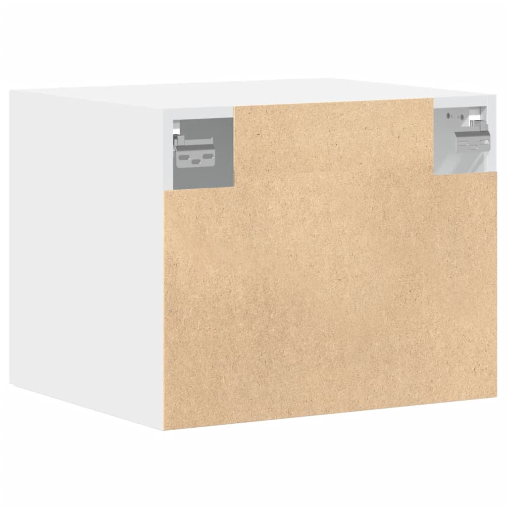 Armoire murale blanc 50x42,5x40 cm bois d'ingénierie - XIOS