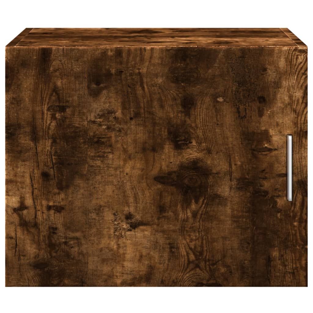 Armoire murale chêne fumé 50x42,5x40 cm bois d'ingénierie - XIOS