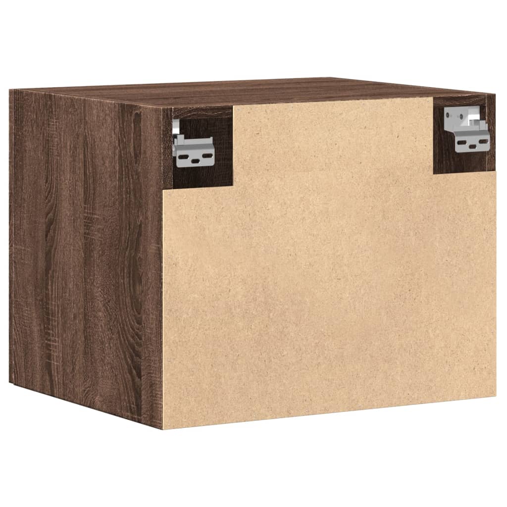 Armoire murale chêne marron 50x42,5x40 cm bois d'ingénierie - XIOS