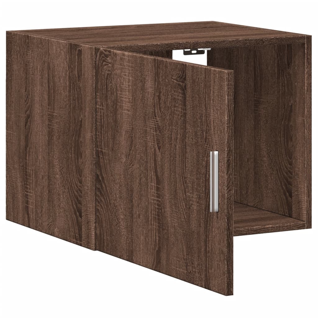 Armoire murale chêne marron 50x42,5x40 cm bois d'ingénierie - XIOS