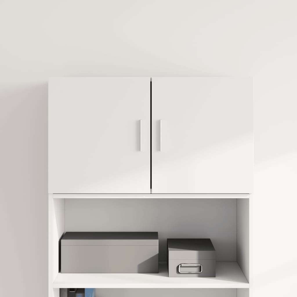 Armoire murale blanc 70x42,5x40 cm bois d'ingénierie - XIOS